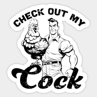 Check out my rooster Sticker